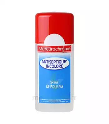 Mercurochrome Spray Antiseptique Incolore 100ml à Hyères